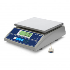 Weighing bench scales M-ER 326 AFL-15.2 "Cube" with RS-232 LCD