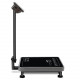 Pricing floor scales M-ER 335 ACLP-150.20 "TURTLE" with the calculation of the cost of goods LCD