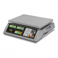 Trade bench scales M-ER 327 AC-15.2 "Ceed" LCD White