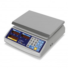 Trade bench scales M-ER 329 AC-15.2 IP67 "Fisher" LED