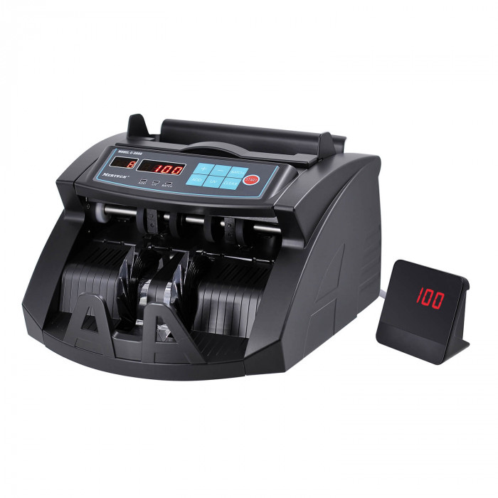 Multi-currency Banknote Counter MERTECH C-3000 Black
