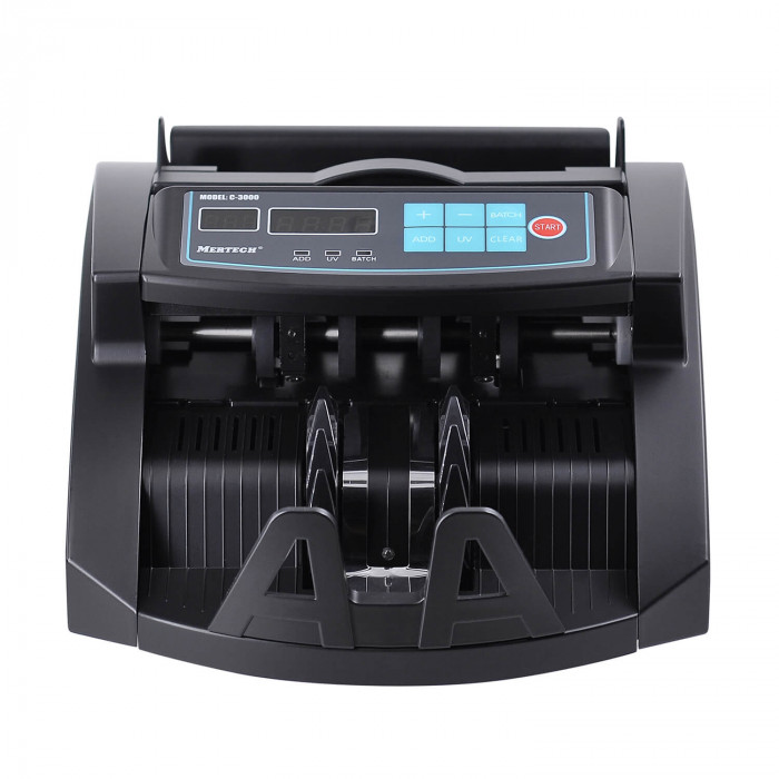 Multi-currency Banknote Counter MERTECH C-3000 Black