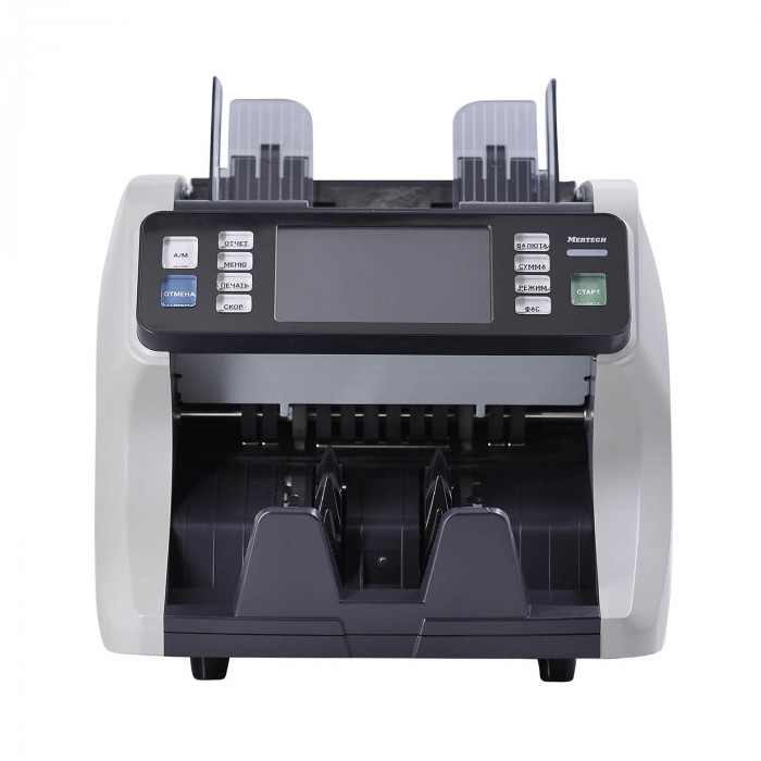 Banknote counter with authenticity detector MERTECH C-120 DOUBLE CIS MG touch screen