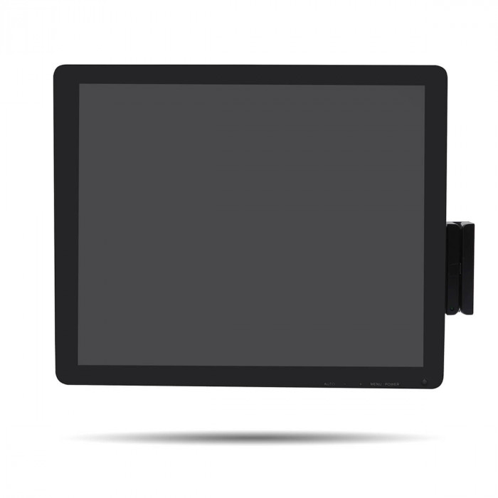 MERTECH CT-17TM Touch-screen POS Monitor without Stand with Magnetic Card Reader
