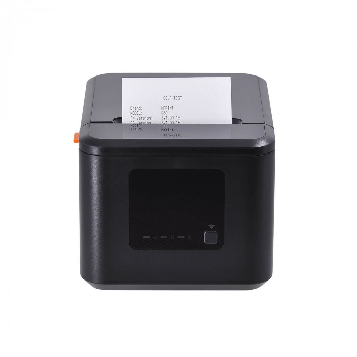 MERTECH Q80 Receipt Printer (Ethernet, USB Black)