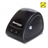 MERTECH LP58 EVA Self-adhesive Label Thermal Printer RS232-USB Black