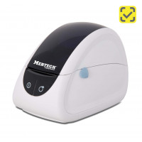 MERTECH LP58 EVA Self-adhesive Label Thermal Printer RS232-USB White