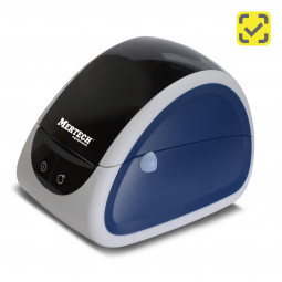 MERTECH LP58 EVA Self-adhesive Label Thermal Printer RS232-USB White & blue