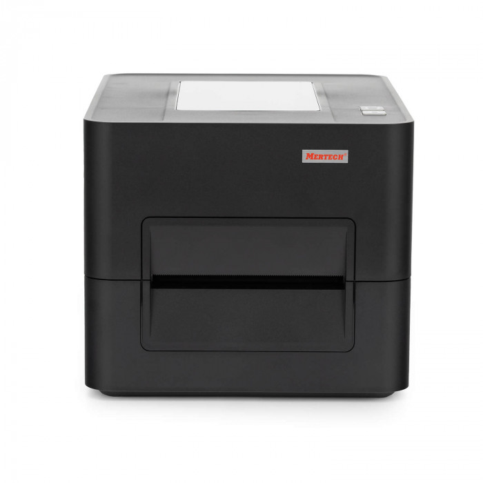 MERTECH TLP400 Thermal Transfer Label Printer (USB, Ethernet) Black