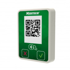 MERTECH Mini SBP Payment Terminal with NFC White / Green