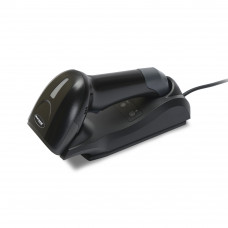 MERTECH CL-2310 BLE Dongle P2D USB Black Desktop Barcode Scanner with Cradle Stand