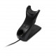 Charging and communication cradle for MERTECH CL-2300/2310 Black Scanners