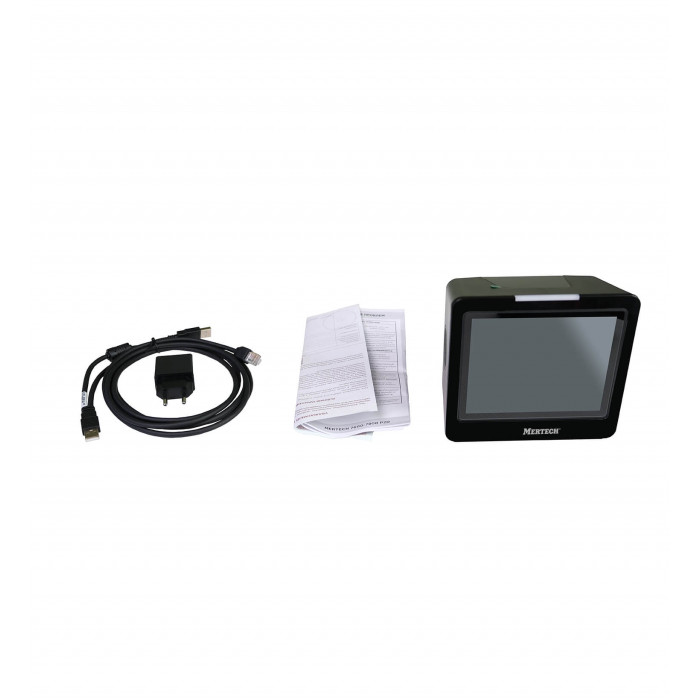 Stationary Barcode Scanner MERTECH 7800 Ai 2Core P2D USB, USB Emulation RS232 black