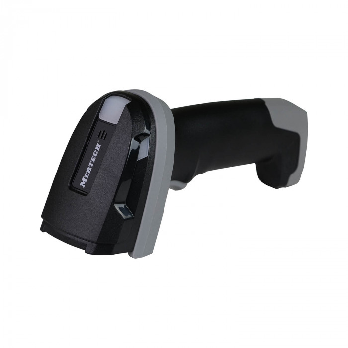 MERTECH CL-2425 Ai HR 2Core XLaser BLE SPP Dongle P2D USB Black Wireless Barcode Scanner