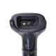 MERTECH CL-2210 BLE Dongle P2D USB full black Wireless Barcode Scanner with Charging and Communication Stand
