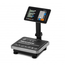 Commercial floor scales M-ER 333 ACPU-32.5 with calculation. LCD cost
