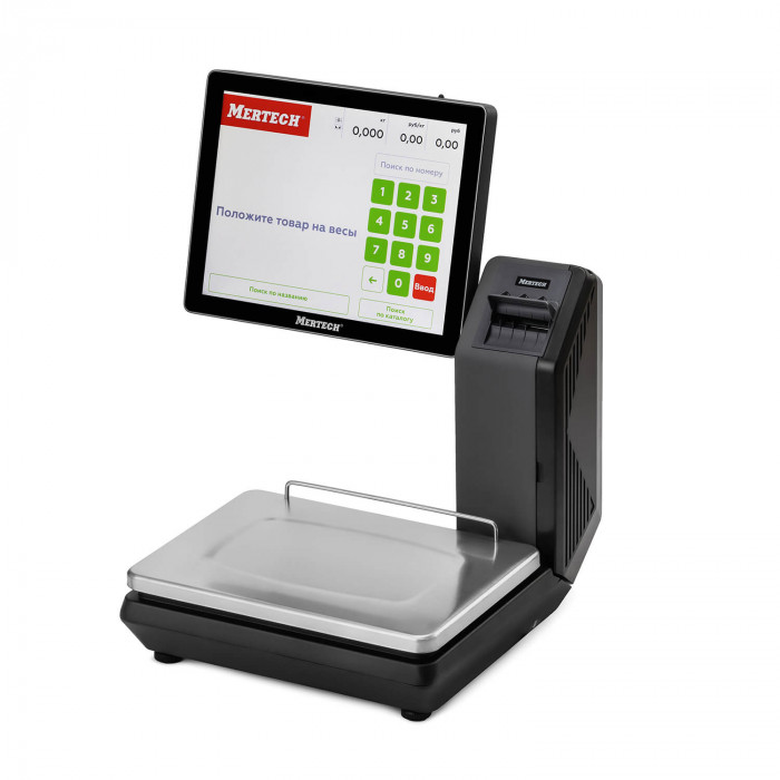 Scales with label printing M-ER 725 PM-32.5 (15, USB, Ethernet, Wi-Fi)