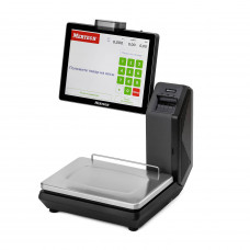 Scales with label printing M-ER 725 PM-32.5 (VISION-AI 15, USB, Ethernet, Wi-Fi)
