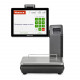 Scales with label printing M-ER 725 PM-15.2 (VISION-AI 15, USB, Ethernet, Wi-Fi)