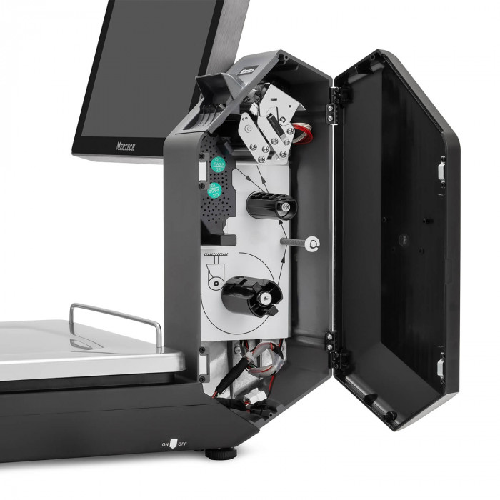 Scales with label printing M-ER 725 PM-15.2 (VISION-AI 15, USB, Ethernet, Wi-Fi)