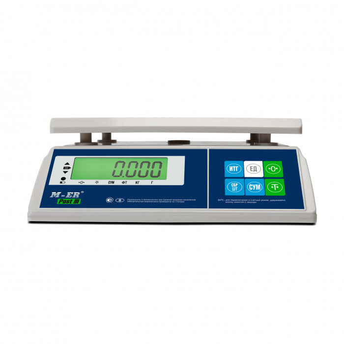 Batch scales M-ER 326 AFU-15.2 Post III LCD