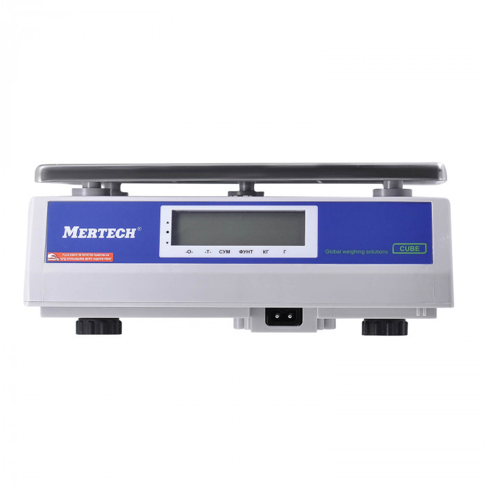 Packing table scales M-ER 326 AF-32.5 Cube LCD RS232 (dual display)