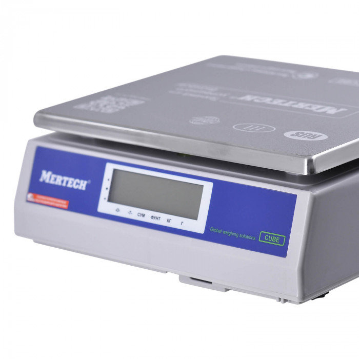 Packing table scales M-ER 326 AF-32.5 Cube LCD RS232 (dual display)