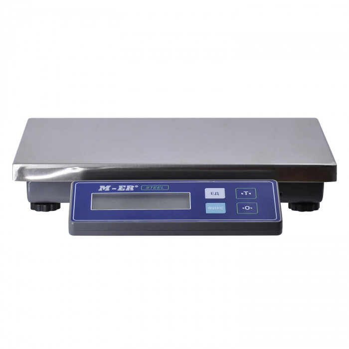 Packing table scales M-ER 224 AFU-15.2 STEEL LCD USB