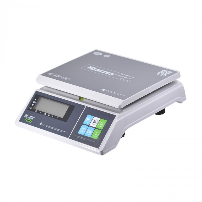 Serving scales M-ER 326 AFU-32.1 Post II LCD (dual display)