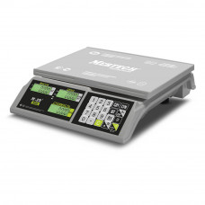 Trading Table Scales M-ER 326 AC-15.2 Slim LCD White