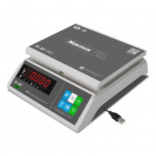 Batch scales M-ER 326 AFU-15.1 Post II LED USB-COM