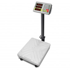Commercial floor scales M-ER 335 ACPU-60.10/20 TURTLE with LED cost calculation