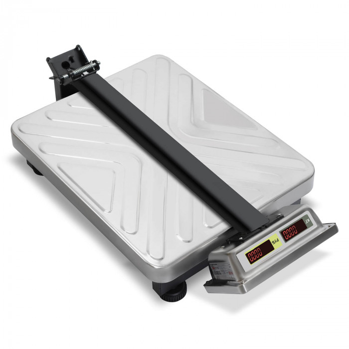 Commercial floor scales M-ER 335 ACPU-60.10/20 TURTLE with LED cost calculation