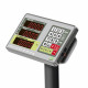 Commercial floor scales M-ER 335 ACPU-60.10/20 TURTLE with LED cost calculation