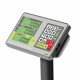 Commercial floor scales M-ER 335 ACP-150.20 TURTLE with calculation of the cost of goods LCD