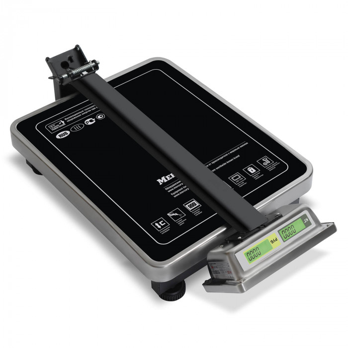Commercial floor scales M-ER 335 ACLP-150.20 TURTLE with calculation of the cost of goods LCD