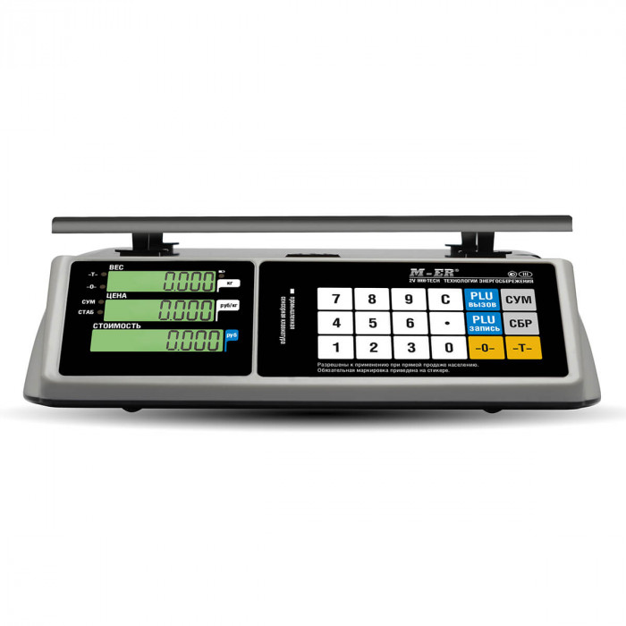 Trading Table Scales M-ER 328 AC-32.5 TOUCH-M LCD