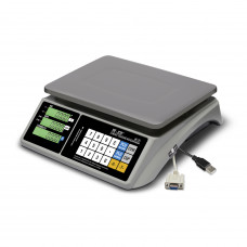 Trading Table Scales M-ER 328 AC-15.2 TOUCH-M LCD RS232 and USB