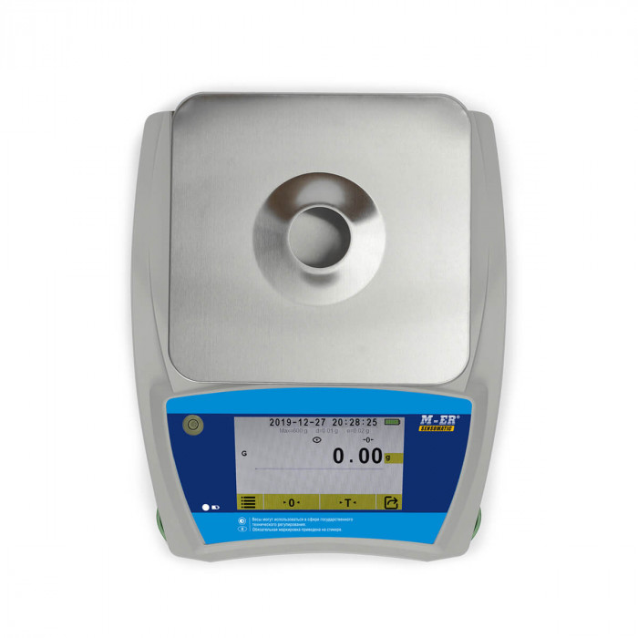 Laboratory scales M-ER 123 ACFJR-150.005 SENSOMATIC TFT