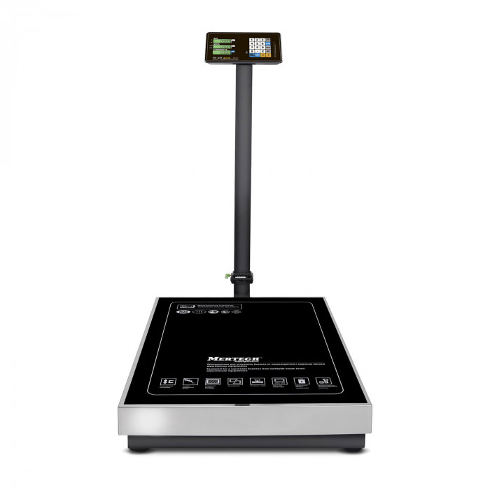 Trading floor scales M-ER 333 ACLP-300.50/100 TRADER with calculation. Cost of LCD with RS-232